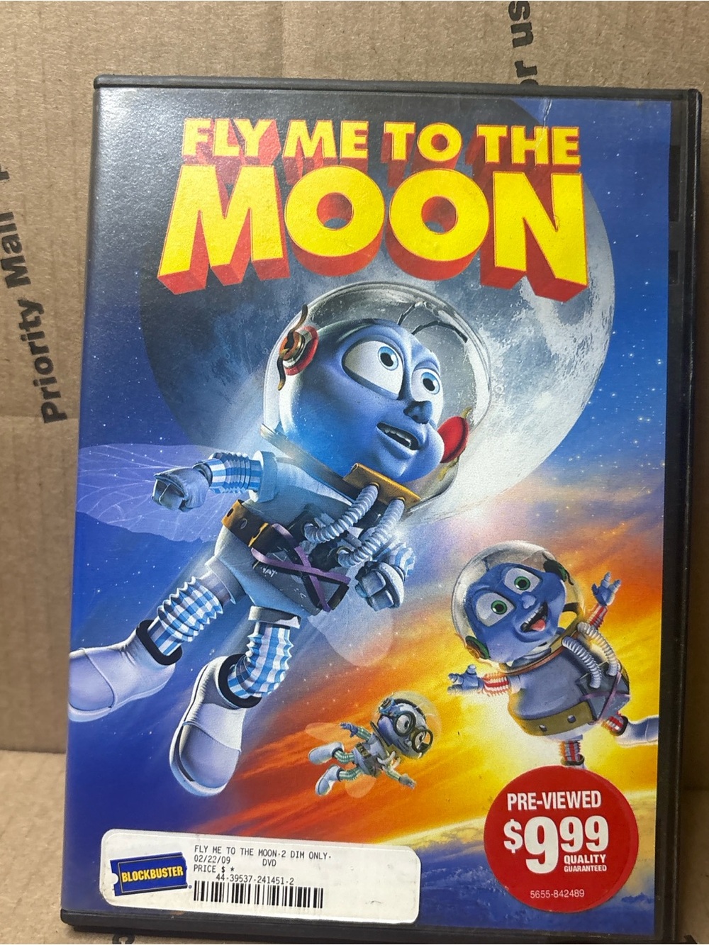 Fly Me to the Moon Kids DVD - Blue Space Adventure